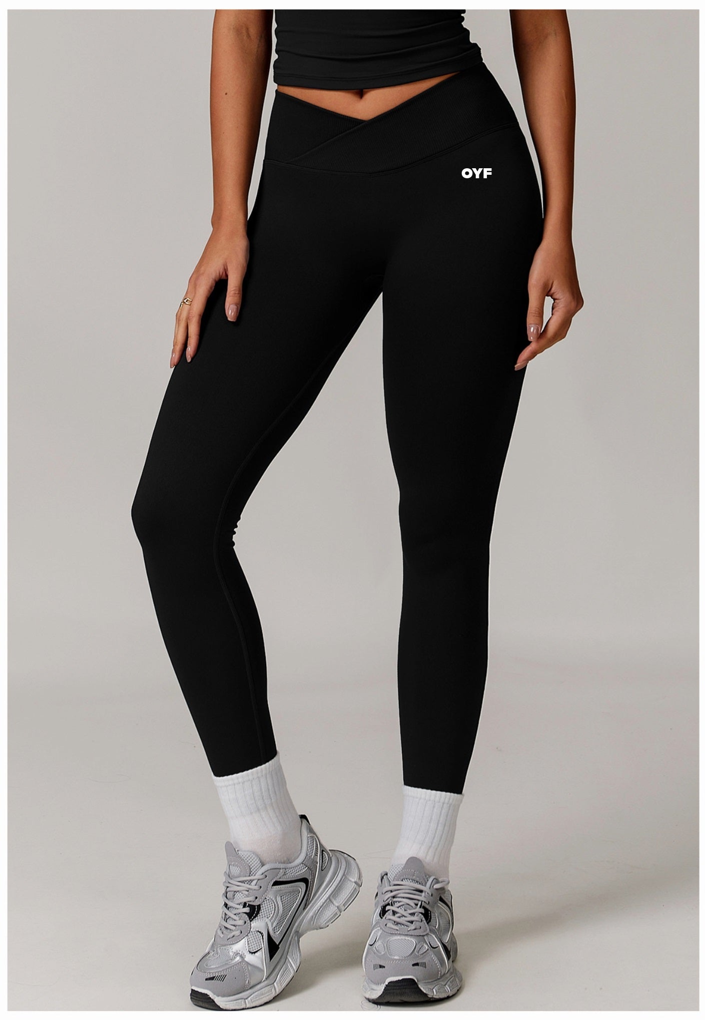Front V Low Waist Bum enhance Leggings