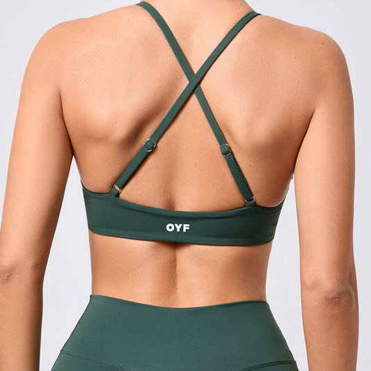 Back Support Twisted Bra