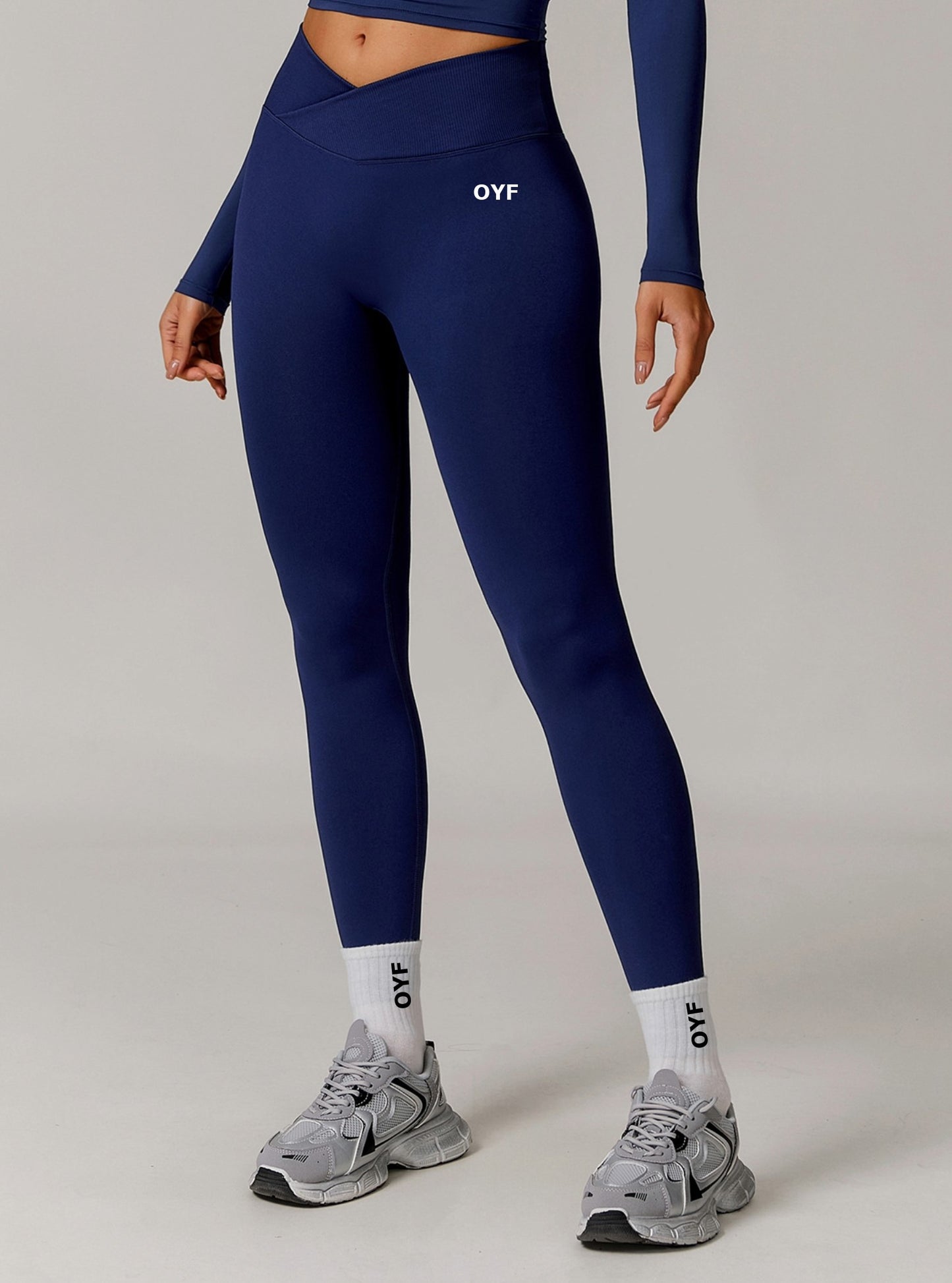 Front V Low Waist Bum enhance Leggings