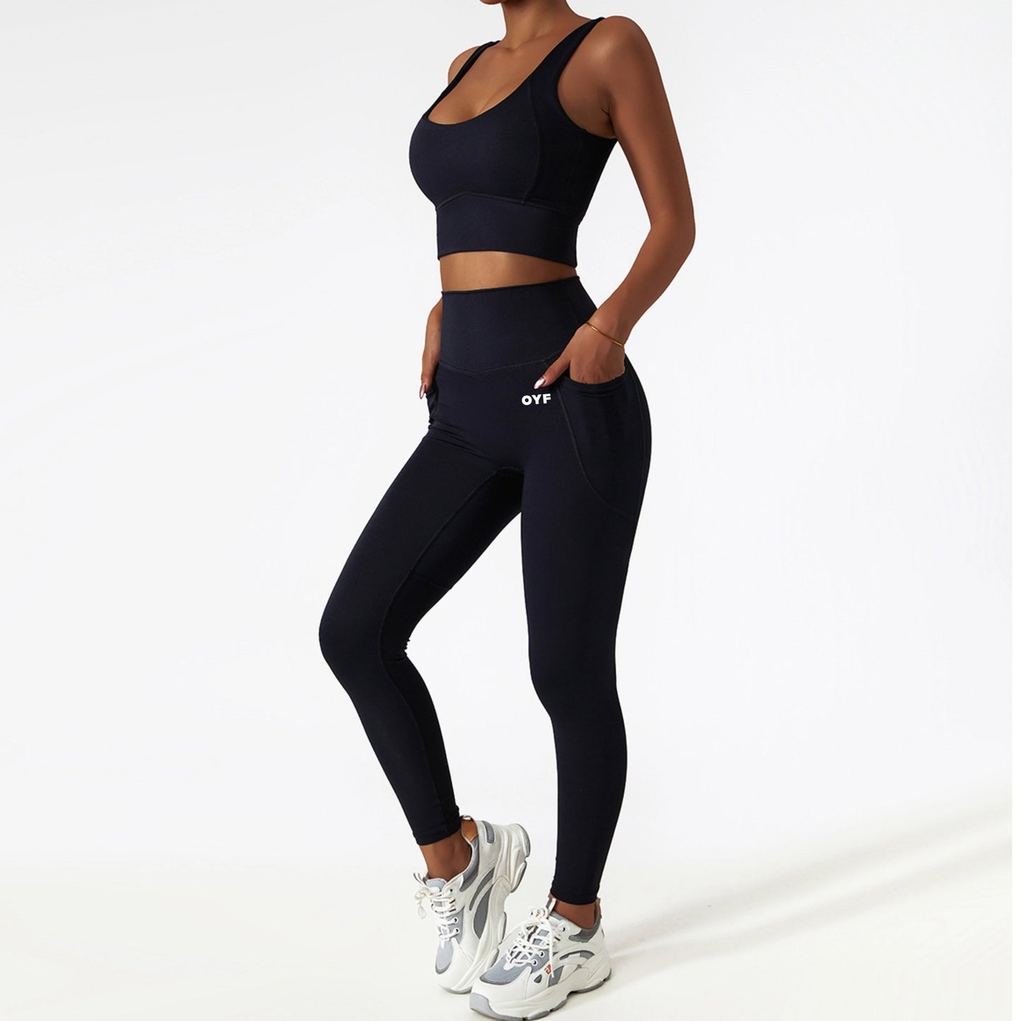 Double Pocket High Waist Leggings