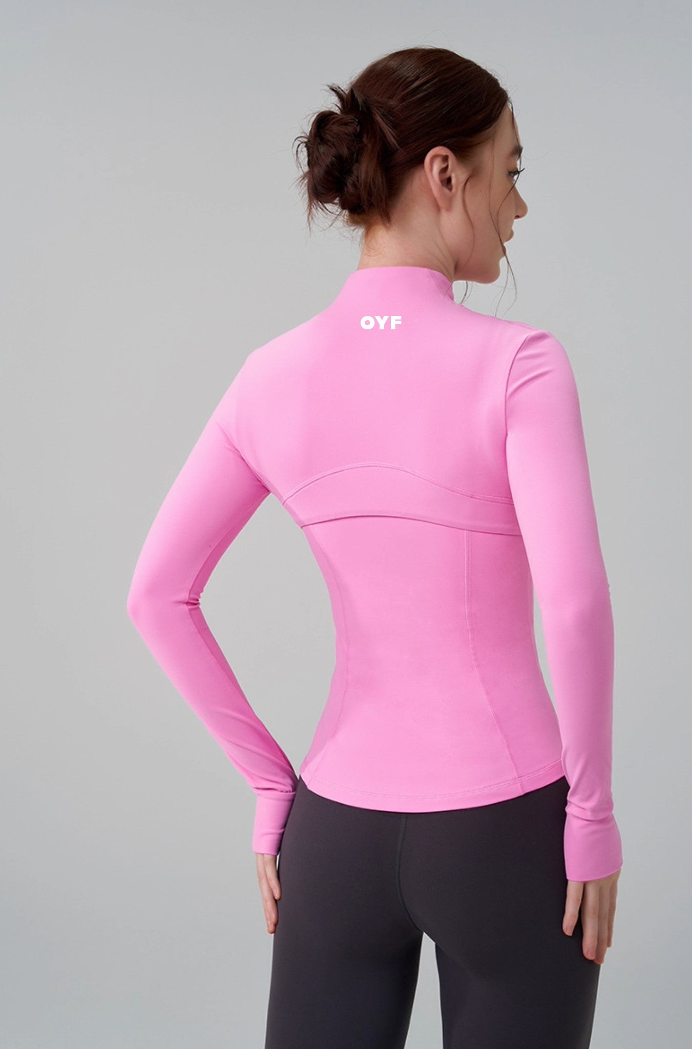 Body Fit Zipped Womens Jacket