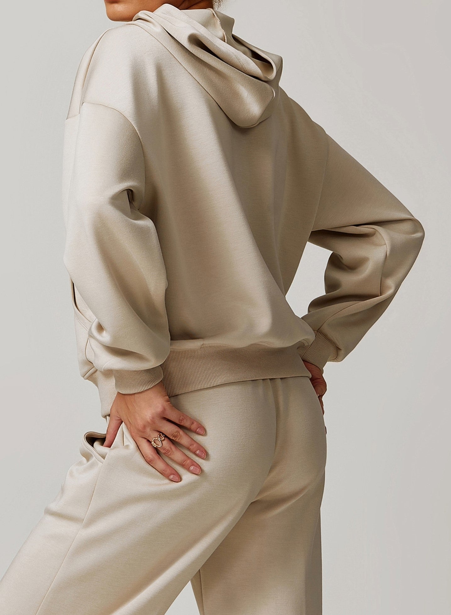 Suprema Cotton Womens Oversized Hoddie