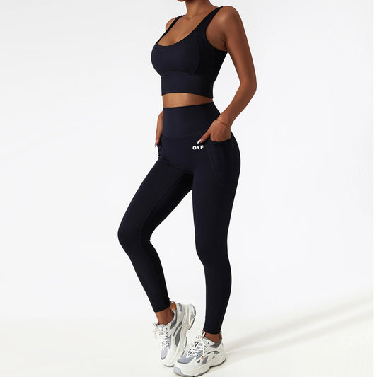 Double Pocket High Waist Leggings