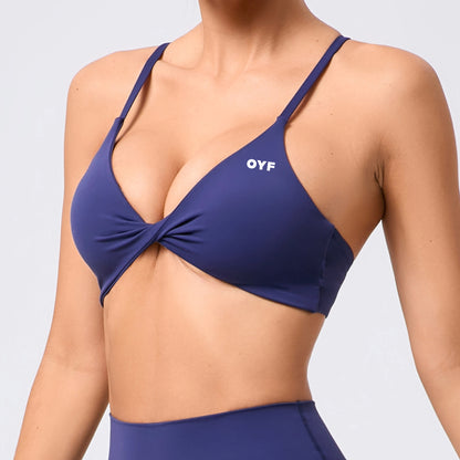 Back Support Twisted Bra