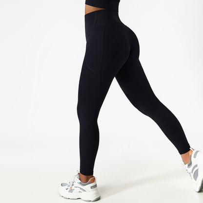Double Pocket High Waist Leggings